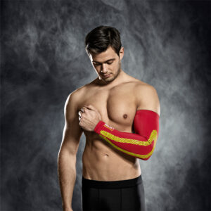 MANGA COMPRESION SELECT PROFCARE (DOBLE) 6610 - ROJO